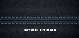 Bay Blue on Black